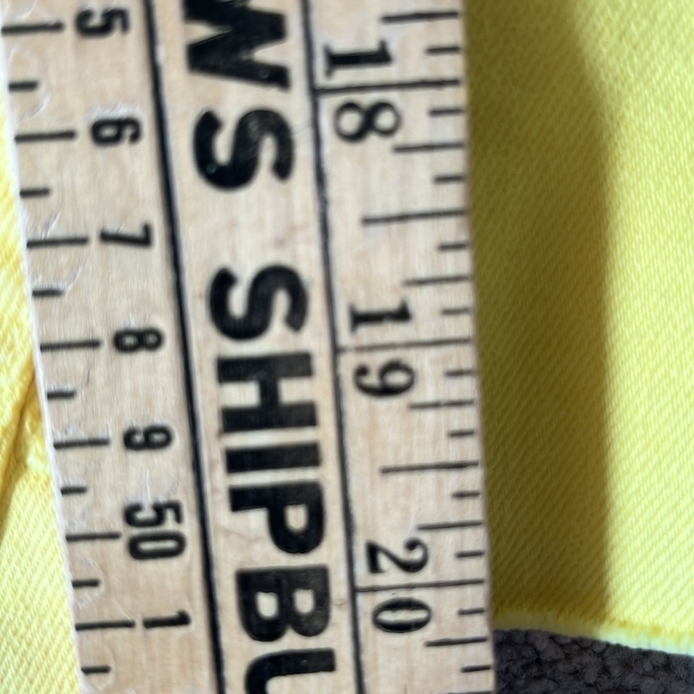 L'AGENCE Buttercup Yellow Jean Jacket Size Small - Picture 13 of 14